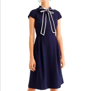 J.Crew Tie Neck Dress